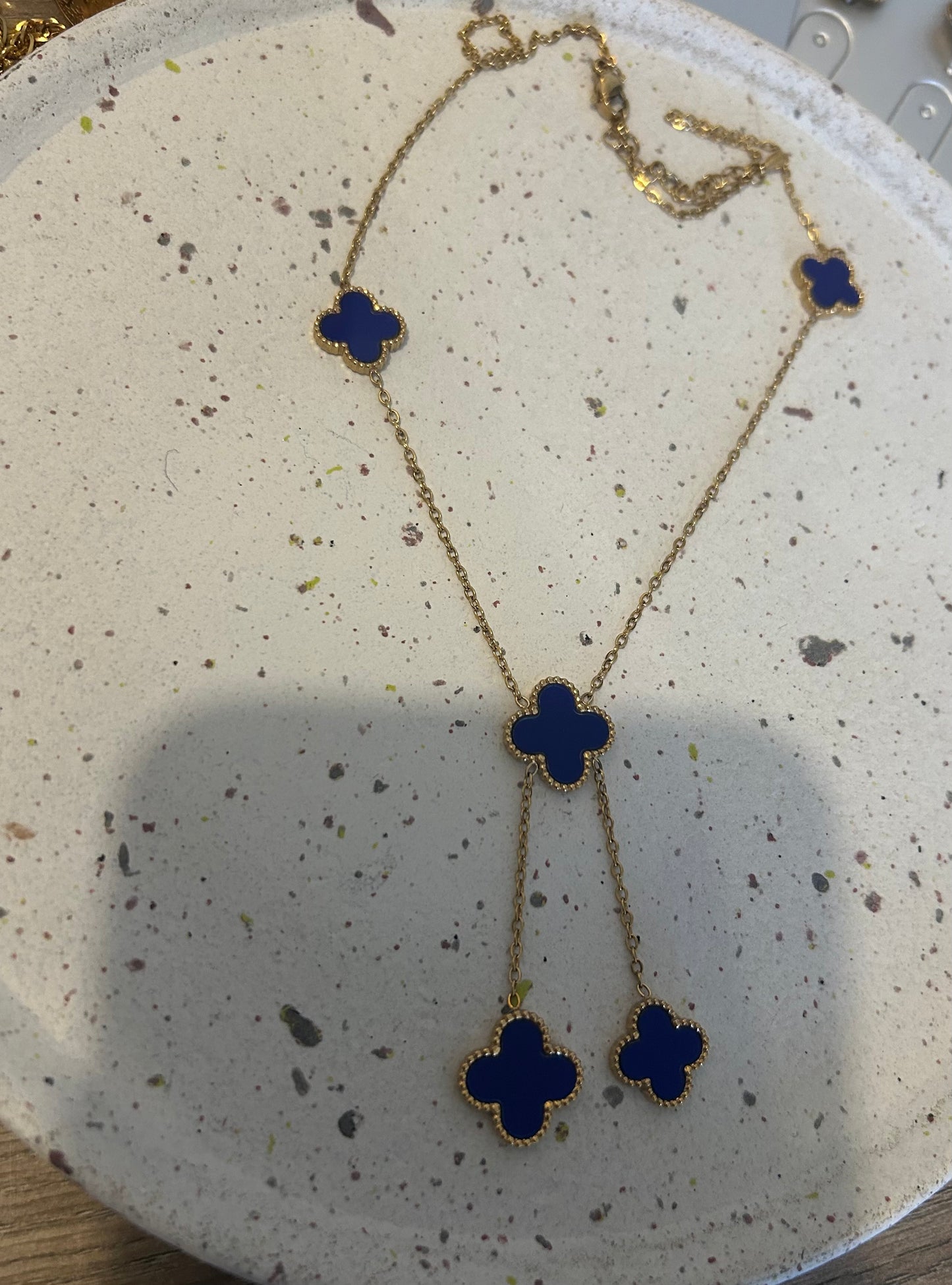 Collier van vert acier inoxydable