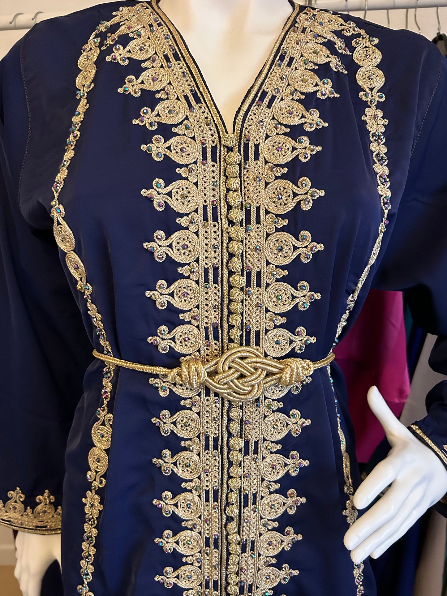 Caftan très classe + ceinture cadeau 🎁