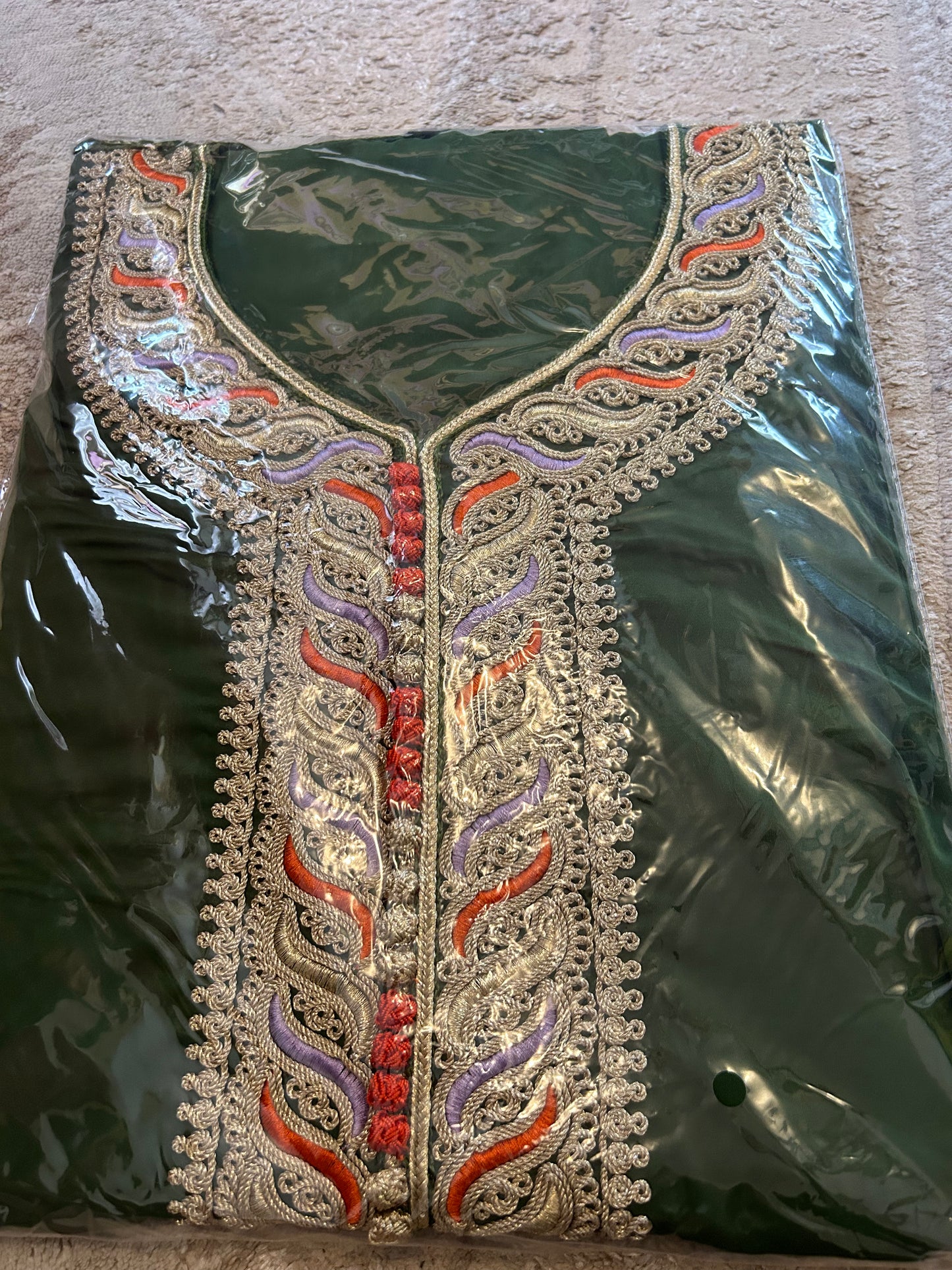 Caftan crêp haute qualité très classe