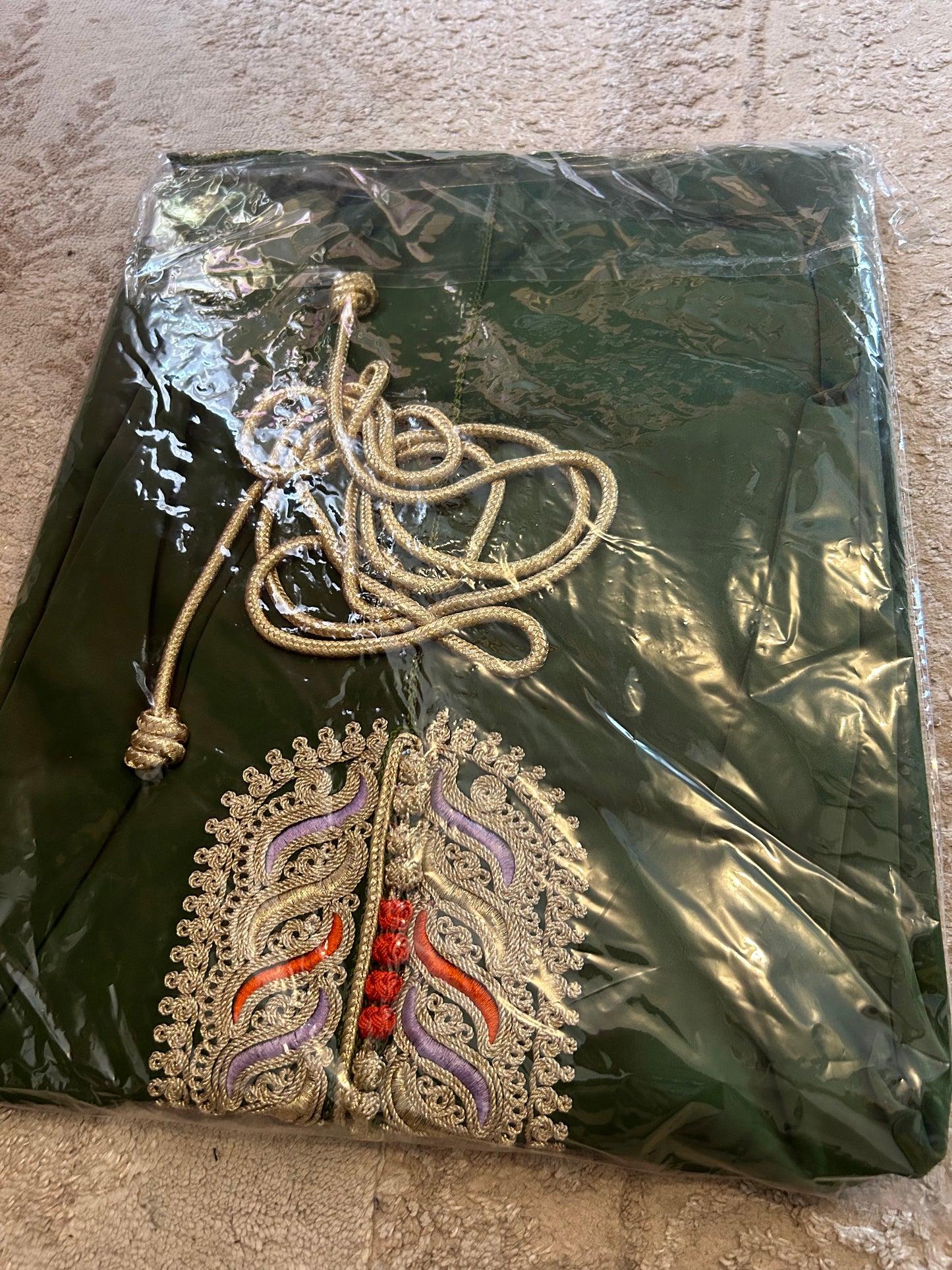 Caftan crêp haute qualité très classe