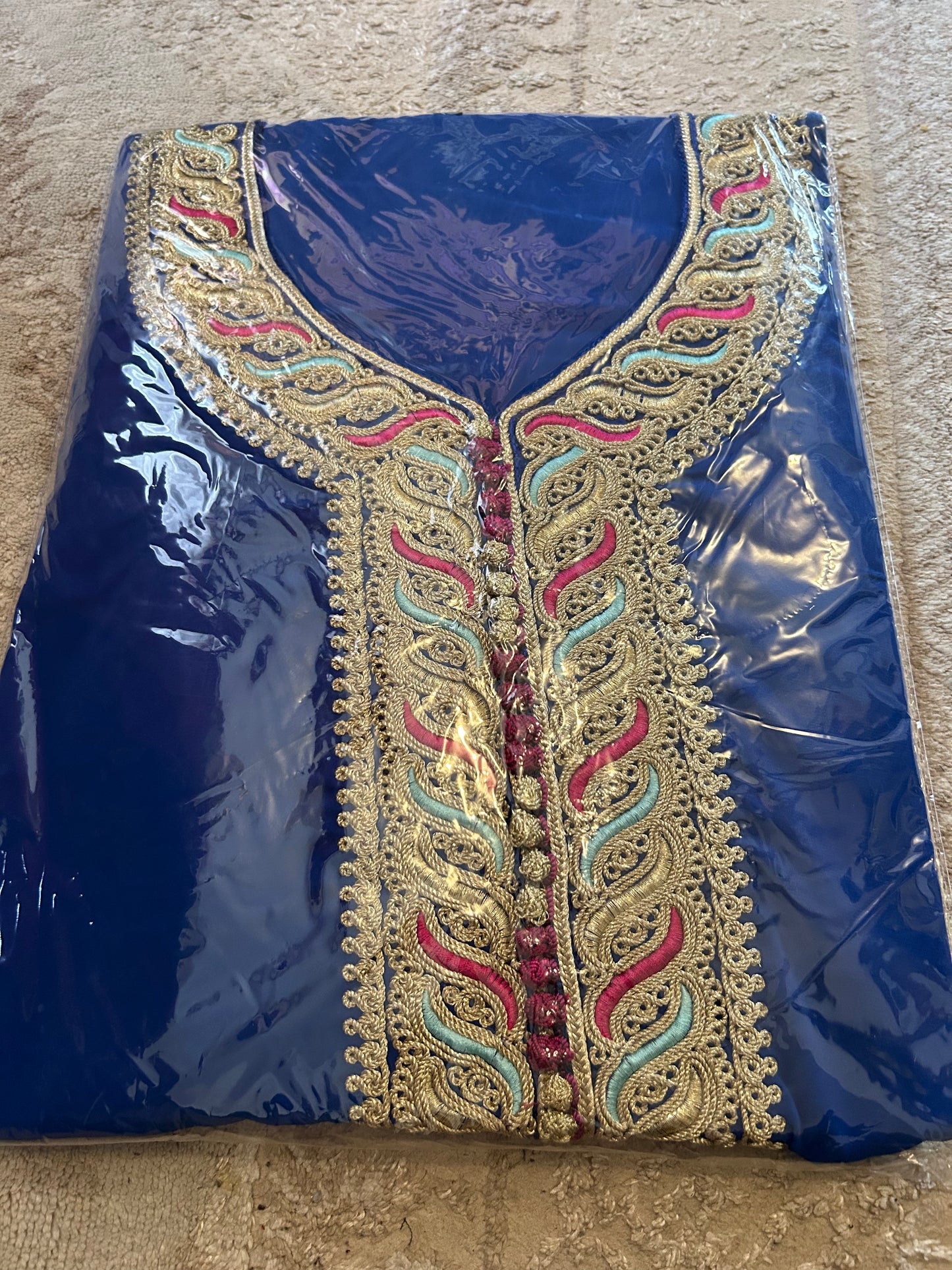Caftan crêp haute qualité très classe