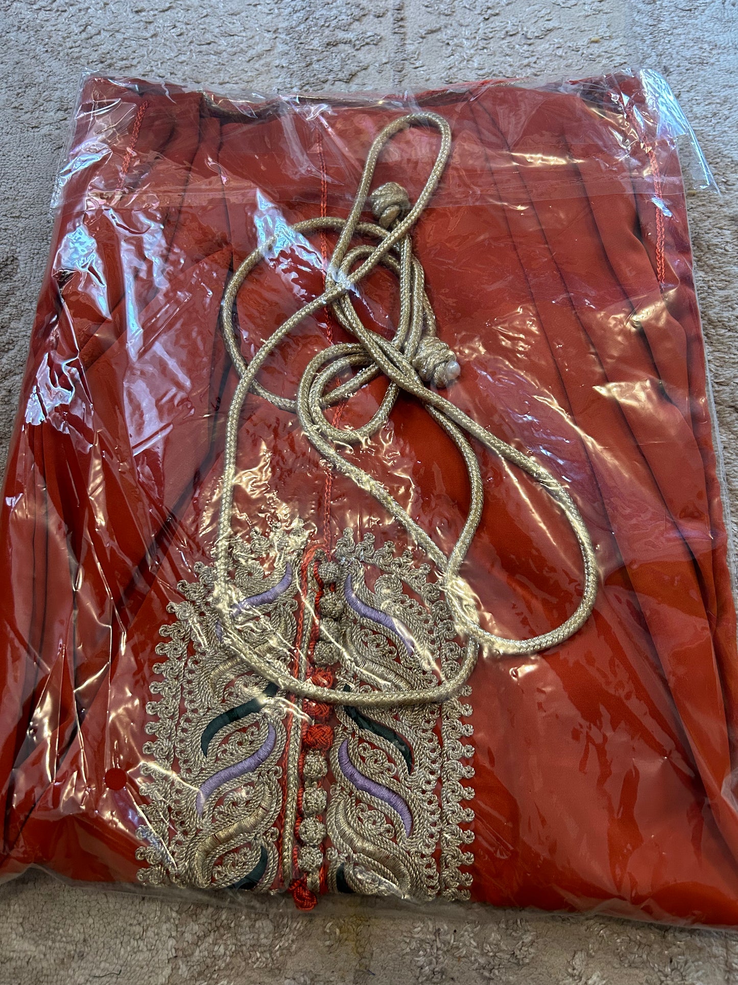 Caftan crêp haute qualité très classe