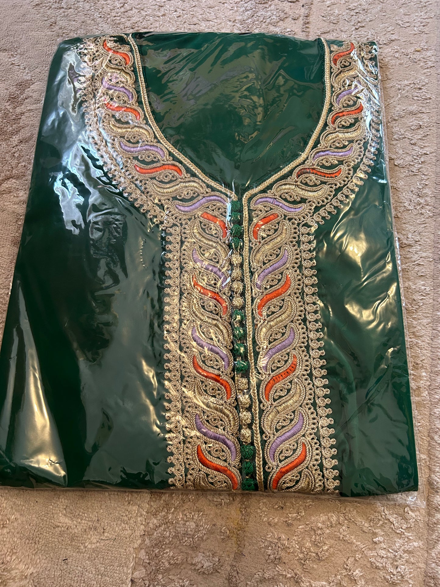 Caftan crêp haute qualité très classe