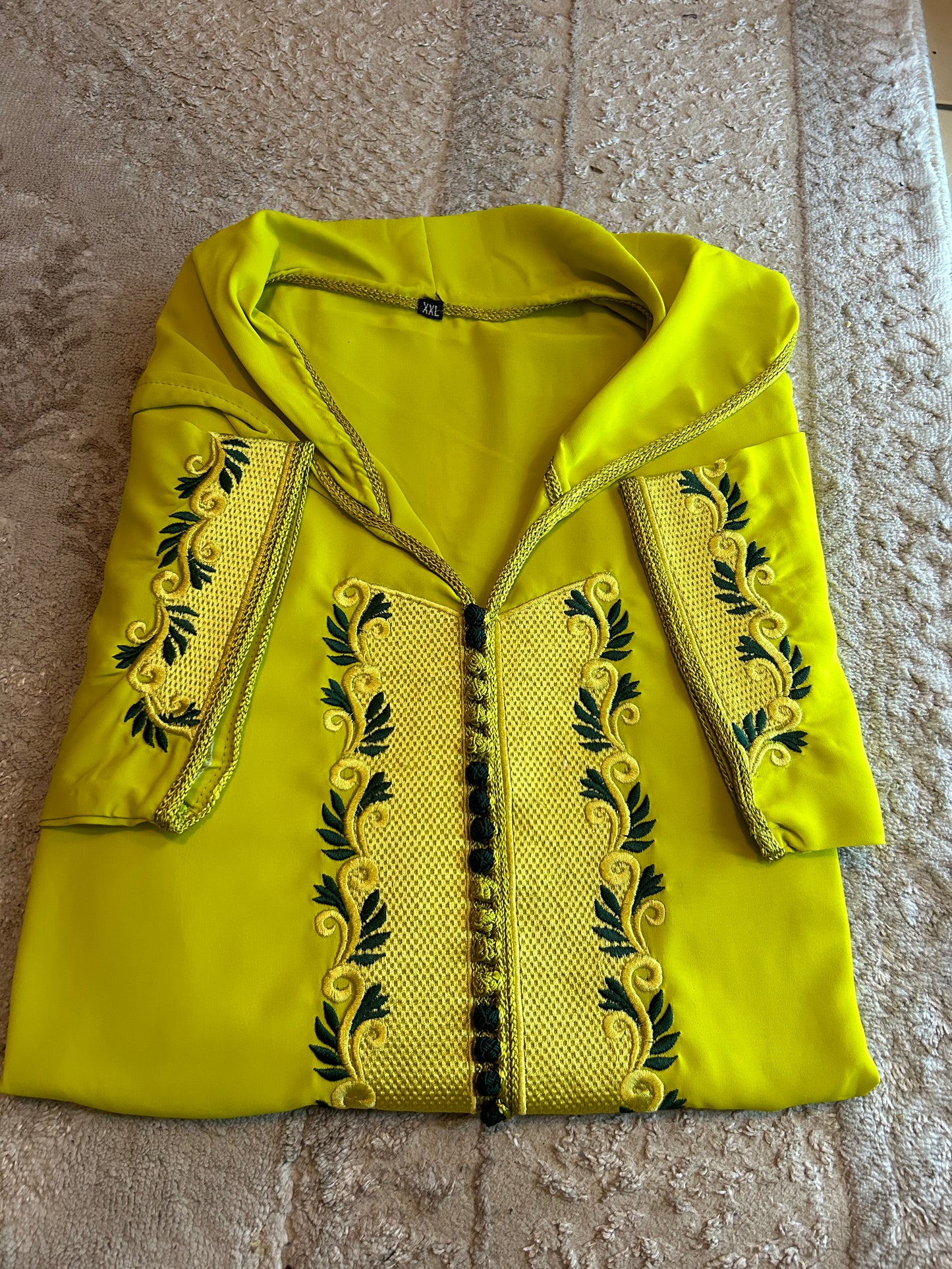 Jellaba crep Coria haute qualité New colección