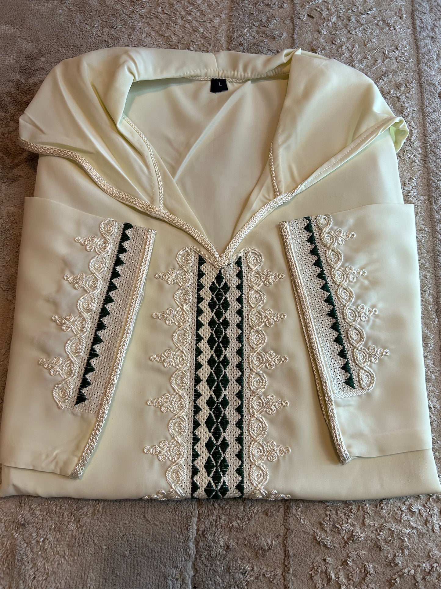 Jellaba crep Coria haute qualité New colección