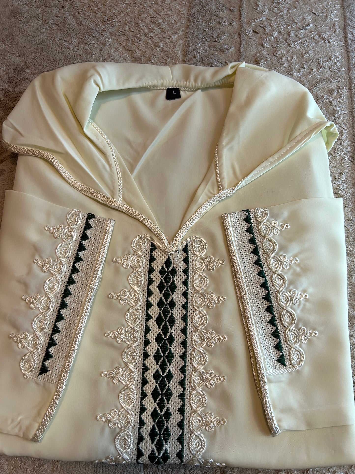 Jellaba crep Coria haute qualité New colección
