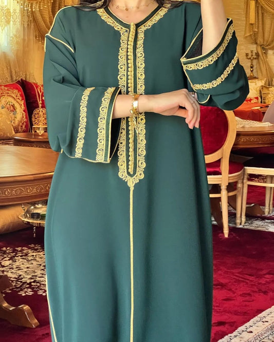 Caftan vert nouveau collection très classe 🪡 crep coria 🥇